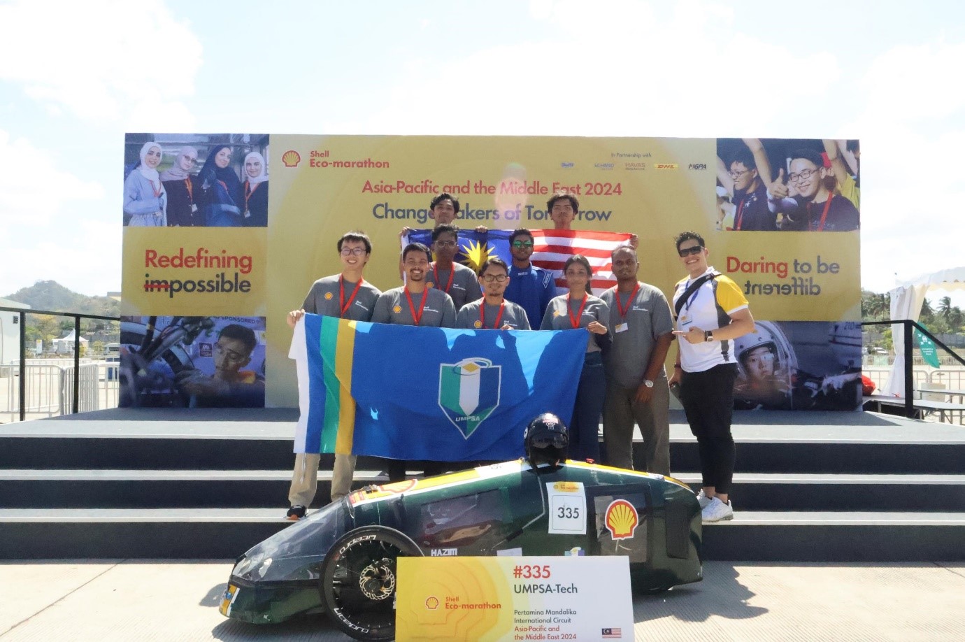 UMPSA TECH Team Secures 13th Place in Asia at Shell Eco Marathon 2024